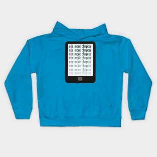 Kindle addict one more chapter Kids Hoodie